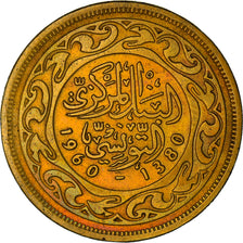 Coin, Tunisia, 100 Millim, 1960, AU(50-53), Brass, KM:309