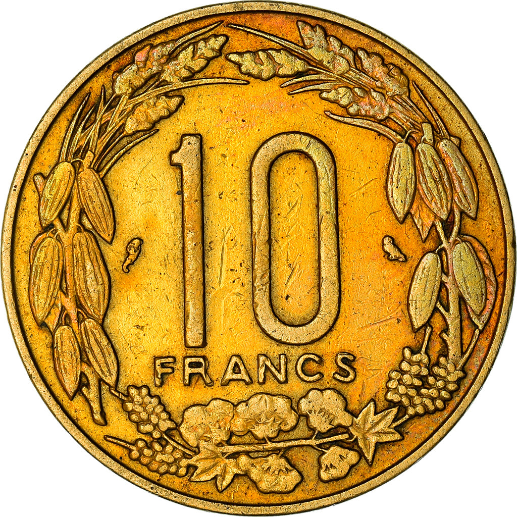 Coin, EQUATORIAL AFRICAN STATES, 5 Francs, 1965, Paris, EF(40-45)