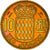 Moneta, Monaco, Rainier III, 10 Francs, 1951, AU(55-58), Aluminium-Brąz, KM:130