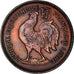 Moneta, Madagascar, 50 Centimes, 1943, Pretoria, BB, Bronzo, KM:1