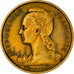 Coin, Madagascar, 10 Francs, 1953, Paris, AU(50-53), Aluminum-Bronze, KM:6