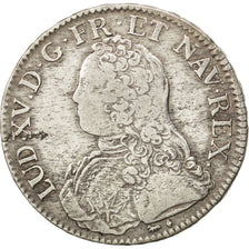 FRANCE, Écu aux branches d'olivier, ECU, 1738, Paris, KM #486.1, VF(30-35), ...