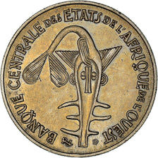 Coin, West African States, 50 Francs, 1976, AU(55-58), Copper-nickel, KM:6