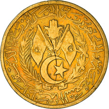 Coin, Algeria, 20 Centimes, 1964, EF(40-45), Aluminum-Bronze, KM:98