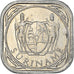 Münze, Surinam, 5 Cents, 1976, SS+, Aluminium, KM:12.1a