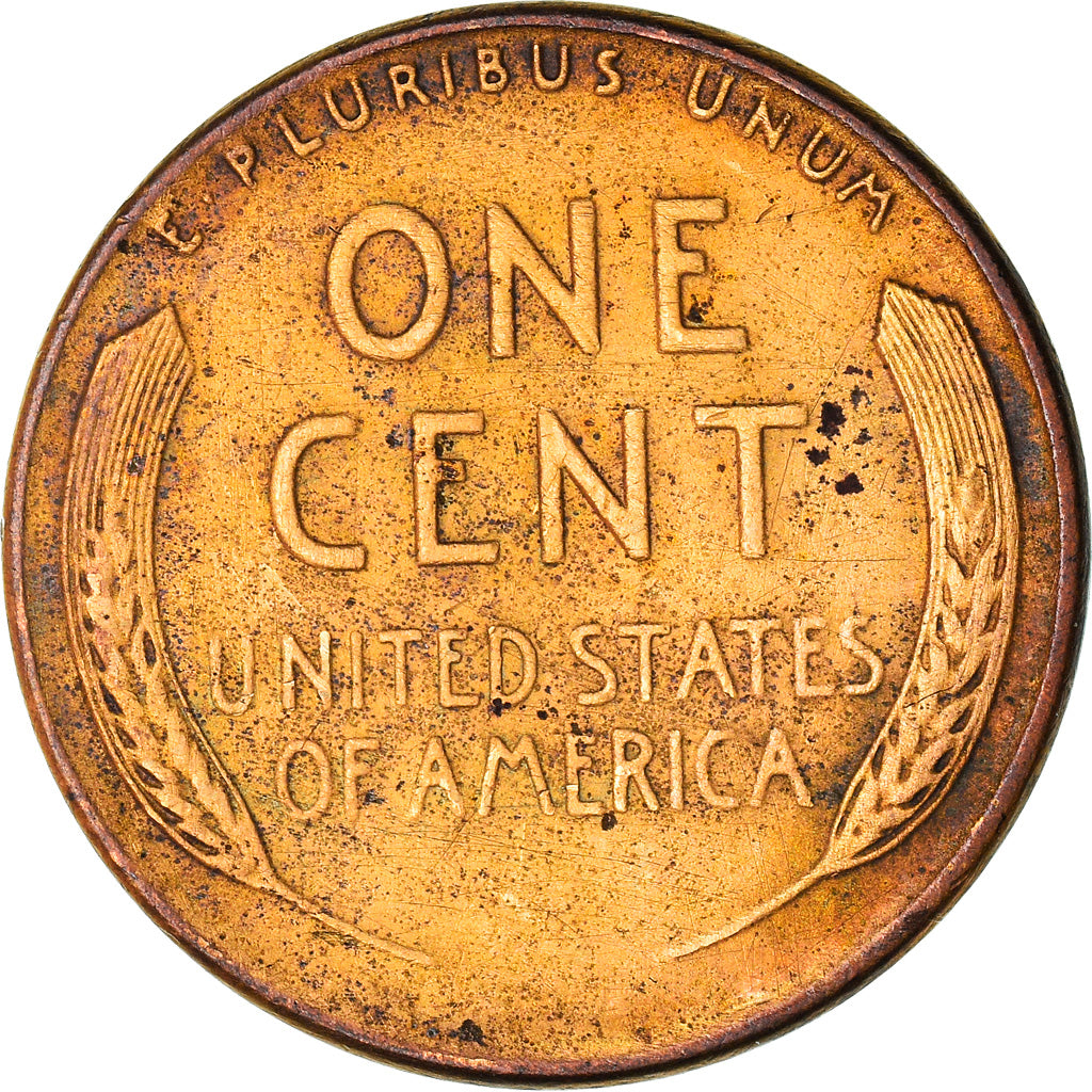 Coin, United States, Lincoln Cent, Cent, 1944, U.S. Mint, Denver, EF(40-45)