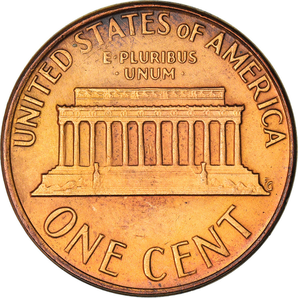 Coin, United States, Lincoln Cent, Cent, 1974, U.S. Mint, Philadelphia