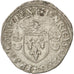 FRANCE, Douzain, 1551, Montélimar, EF(40-45), Billon, Sombart #4380, 2.55