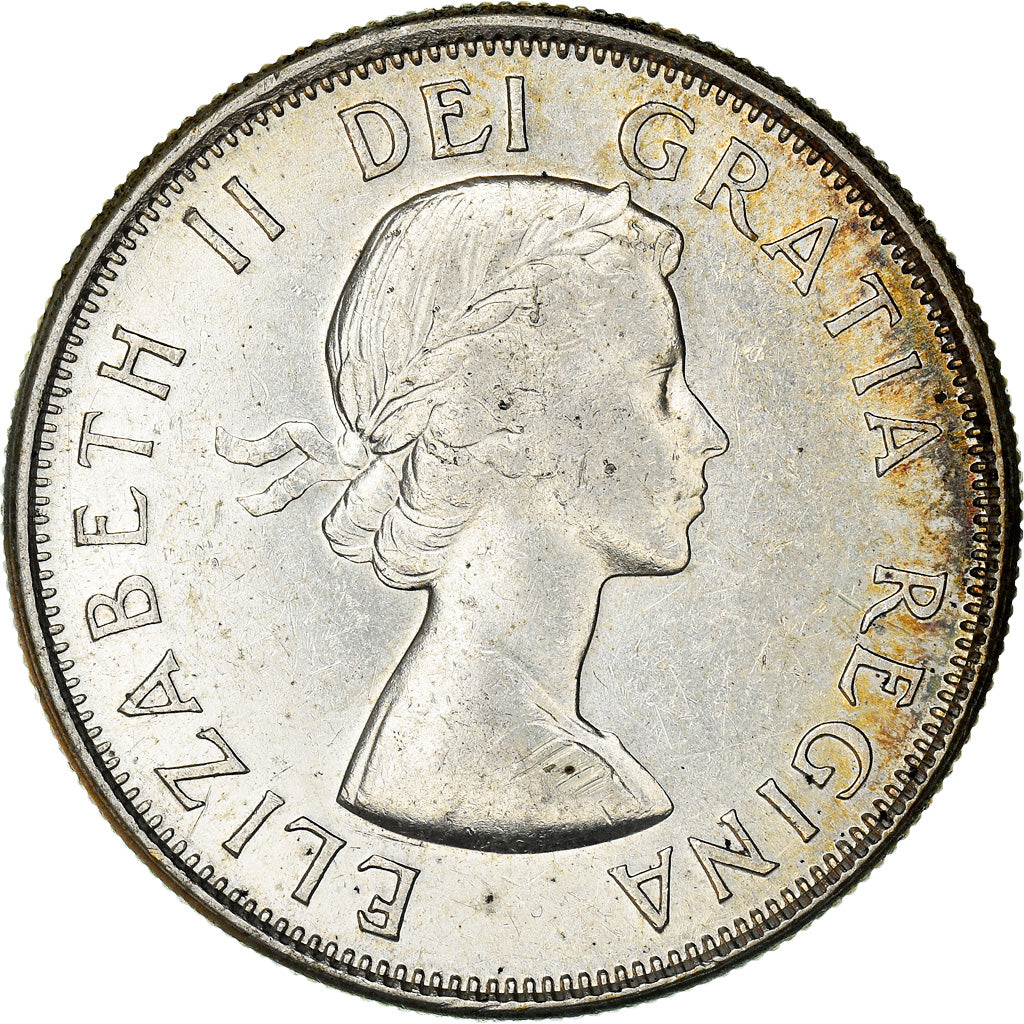 Monnaie, Canada, Elizabeth II, 50 Cents, 1962, Royal Canadian Mint, Ottawa