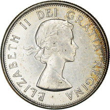 Monnaie, Canada, Elizabeth II, 50 Cents, 1962, Royal Canadian Mint, Ottawa