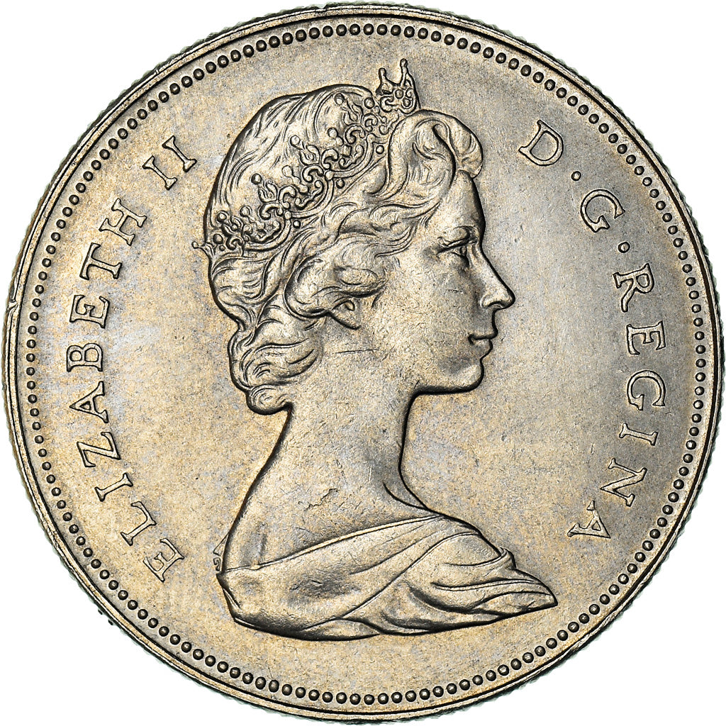 Coin, Canada, Elizabeth II, 50 Cents, 1976, Royal Canadian Mint, Ottawa