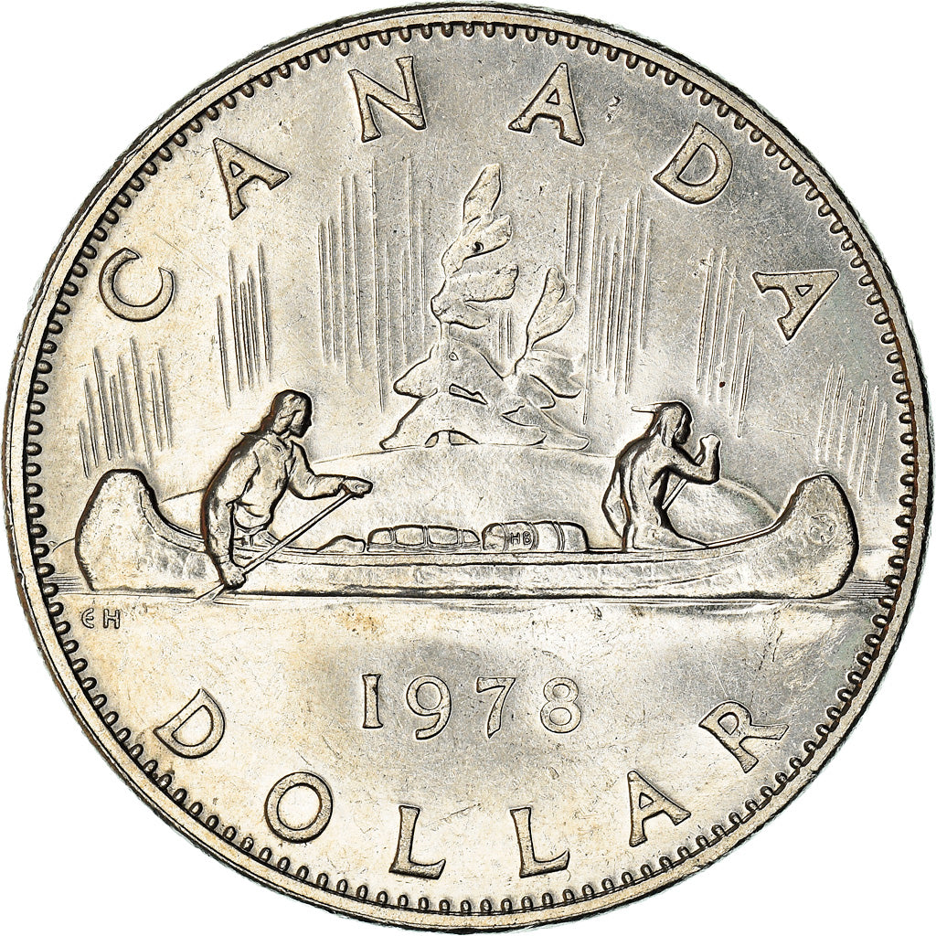 Coin, Canada, Elizabeth II, Dollar, 1978, Royal Canadian Mint, Ottawa
