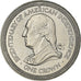 Moneda, Isla de Man, Elizabeth II, Crown, 1976, Pobjoy Mint, SC, Cobre -
