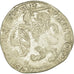 Moneta, Paesi Bassi Spagnoli, BRABANT, Escalin, 1629, Maastricht, MB+, Argento