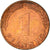 Moneta, Niemcy - RFN, Pfennig, 1950, Berlin, EF(40-45), Miedź platerowana