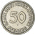 Moeda, ALEMANHA - REPÚBLICA FEDERAL, 50 Pfennig, 1949, Stuttgart, EF(40-45)