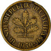 Moeda, ALEMANHA - REPÚBLICA FEDERAL, 5 Pfennig, 1950, Hambourg, VF(20-25), Aço
