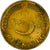 Moneta, Niemcy - RFN, 5 Pfennig, 1970, Munich, EF(40-45), Mosiądz powlekany