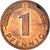 Moneta, Niemcy - RFN, Pfennig, 1981, Stuttgart, EF(40-45), Miedź platerowana