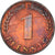 Coin, GERMANY - FEDERAL REPUBLIC, Pfennig, 1950, Stuttgart, VF(30-35), Copper