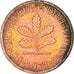 Coin, GERMANY - FEDERAL REPUBLIC, Pfennig, 1971, Stuttgart, AU(50-53), Copper