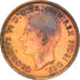 Moneta, Wielka Brytania, Elizabeth II, Farthing, 1951, AU(50-53), Bronze, KM:895