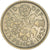 Moeda, Grã-Bretanha, Elizabeth II, 6 Pence, 1953, AU(55-58), Cobre-níquel