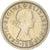 Moeda, Grã-Bretanha, Elizabeth II, 6 Pence, 1954, AU(55-58), Cobre-níquel