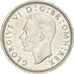 Coin, Great Britain, George VI, 6 Pence, 1942, AU(50-53), Silver, KM:852