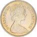 Moneda, Gran Bretaña, Elizabeth II, 10 New Pence, 1971, MBC+, Cobre - níquel