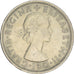 Moneda, Gran Bretaña, George VI, Florin, Two Shillings, 1943, MBC, Cobre -