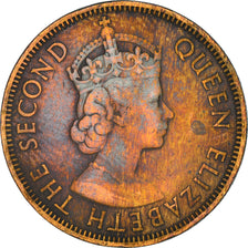 Coin, Cyprus, 5 Mils, 1955, EF(40-45), Bronze, KM:39