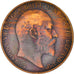 Coin, Great Britain, Edward VII, Penny, 1905, VF(20-25), Bronze, KM:794.2