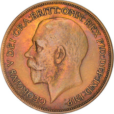 Coin, Great Britain, George V, Penny, 1914, EF(40-45), Bronze, KM:810