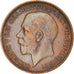Coin, Great Britain, George V, Penny, 1918, EF(40-45), Bronze, KM:810