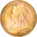 Coin, Great Britain, Victoria, Penny, 1900, VF(20-25), Bronze, KM:790
