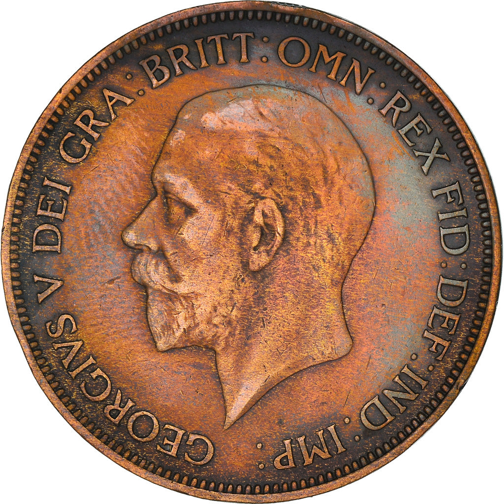 Coin, Great Britain, George V, Penny, 1936, EF(40-45), Bronze, KM:838