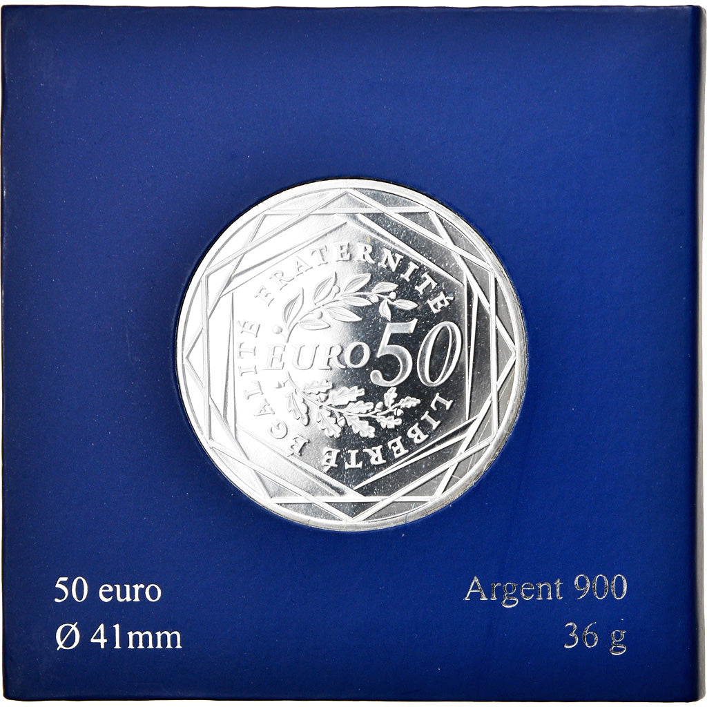 Moneta, Francia, 50 Euro, 2010, FDC, Argento, Gadoury:9, KM:1644