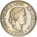 Moneta, Szwajcaria, 10 Rappen, 1964, Bern, AU(55-58), Miedź-Nikiel, KM:27