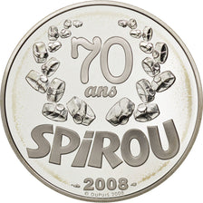 Vème République, 1,50 Euro Spirou 70 ans 2008, Belle Épreuve, KM 1578