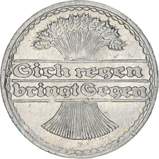Moneta, GERMANIA, REPUBBLICA DI WEIMAR, 50 Pfennig, 1920, Stuttgart, BB+