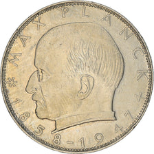 Moneta, Niemcy - RFN, 2 Mark, 1961, Munich, AU(50-53), Miedź-Nikiel, KM:116