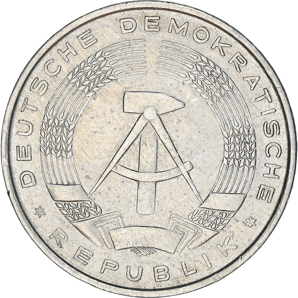 Coin, GERMAN-DEMOCRATIC REPUBLIC, 10 Pfennig, 1968, Berlin, EF(40-45), Aluminum