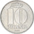 Moneta, NIEMCY - NRD, 10 Pfennig, 1968, Berlin, EF(40-45), Aluminium, KM:10