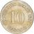 Moneda, ALEMANIA - IMPERIO, Wilhelm II, 10 Pfennig, 1891, Munich, BC+, Cobre -