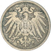 Moneda, ALEMANIA - IMPERIO, Wilhelm II, 10 Pfennig, 1905, Munich, BC+, Cobre -