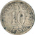 Moneda, ALEMANIA - IMPERIO, Wilhelm II, 10 Pfennig, 1902, Berlin, BC, Cobre -