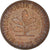 Coin, GERMANY - FEDERAL REPUBLIC, 2 Pfennig, 1975, EF(40-45), Copper Plated