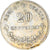 Coin, Italy, Vittorio Emanuele II, 20 Centesimi, 1863, Torino, VF(30-35)