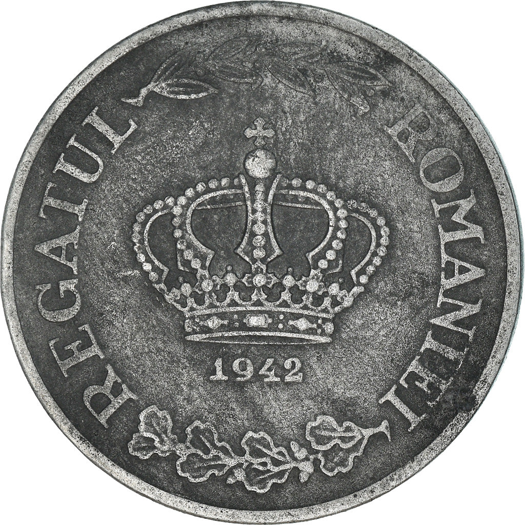 Coin, Romania, Mihai I, 5 Lei, 1942, VF(20-25), Zinc, KM:61